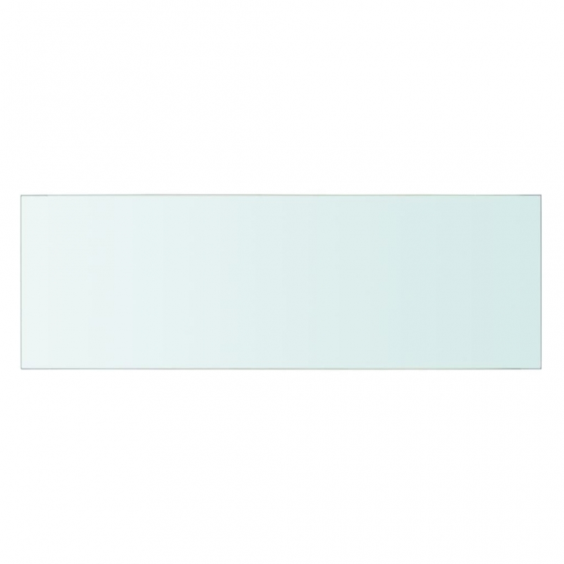 Regalböden 2 Stk. Glas Transparent 60 x 20 cm