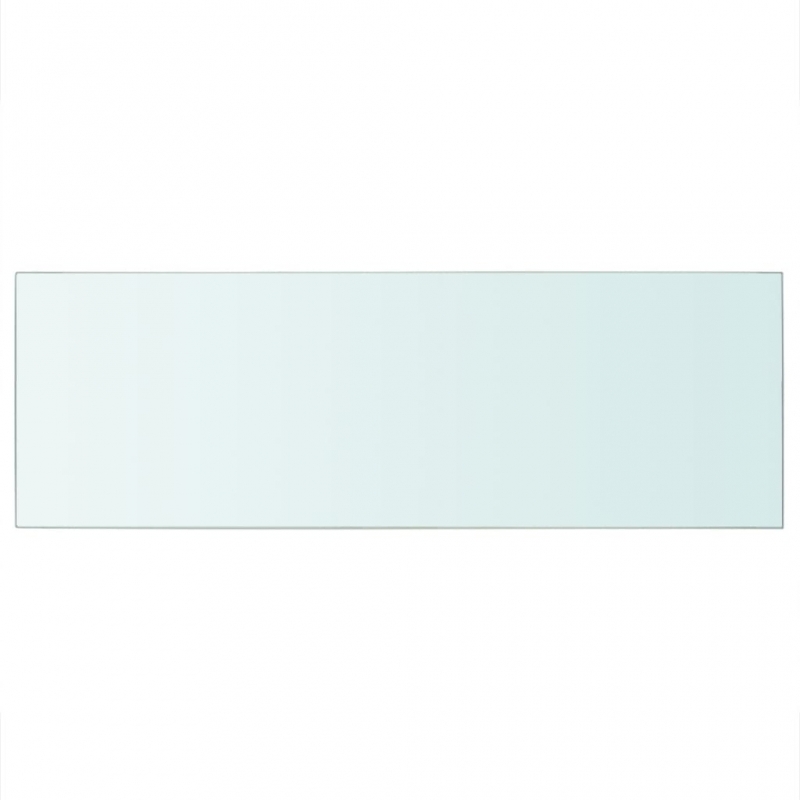 Regalböden 2 Stk. Glas Transparent 70x25 cm