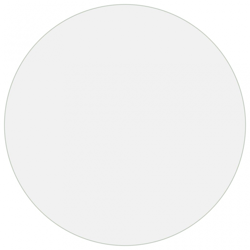 Tischfolie Matt Ø 60 cm 2 mm PVC