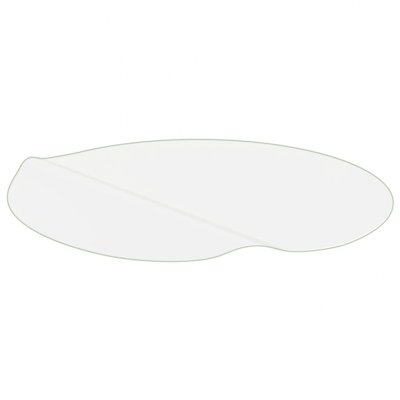 Tischfolie Transparent Ø 70 cm 2 mm PVC