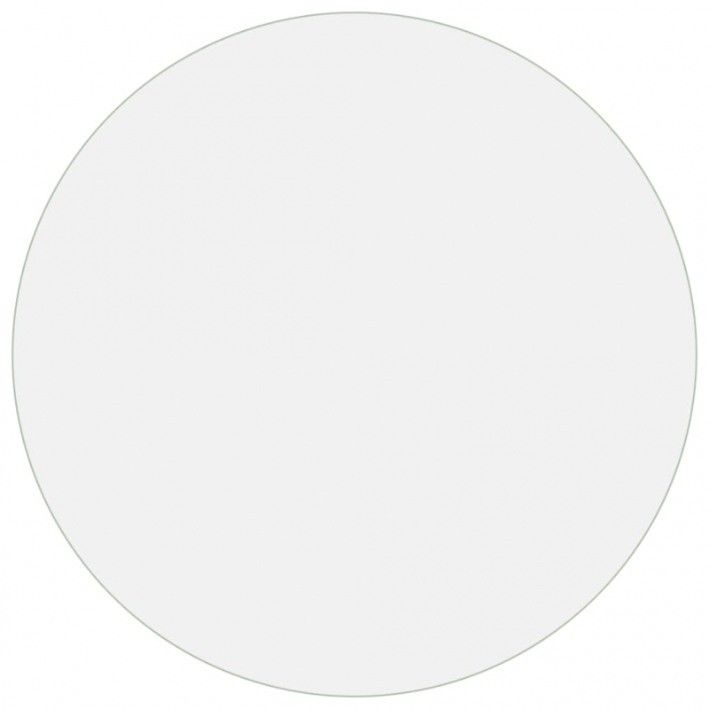 Tischfolie Matt Ø 70 cm 2 mm PVC