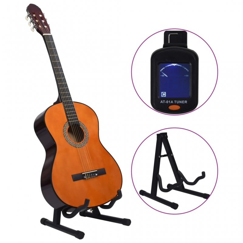 12.-tlg. Klassische Gitarre Set für Anfänger 4/4 39