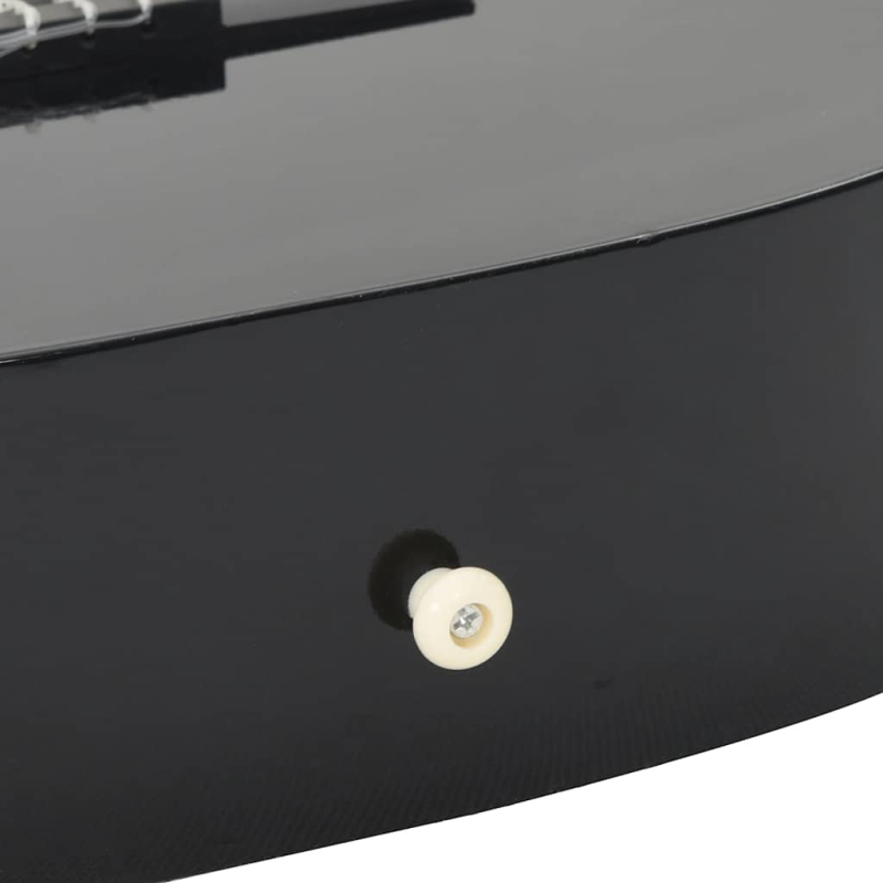 Klassikgitarre für Anfänger und Kinder Schwarz 3/4 36