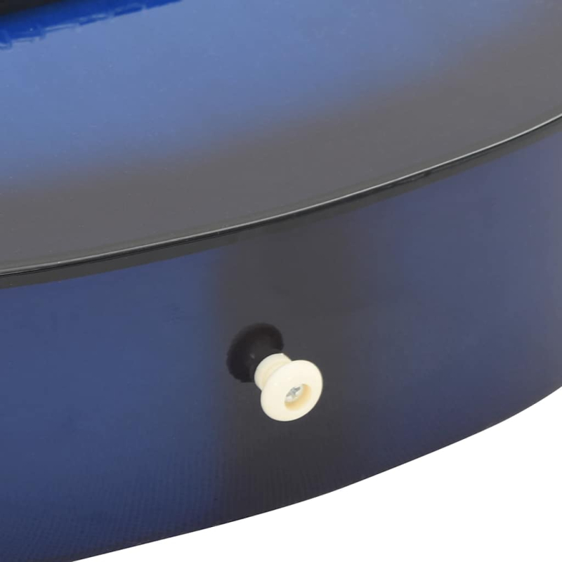 Klassikgitarre für Anfänger und Kinder Blau 1/2 34