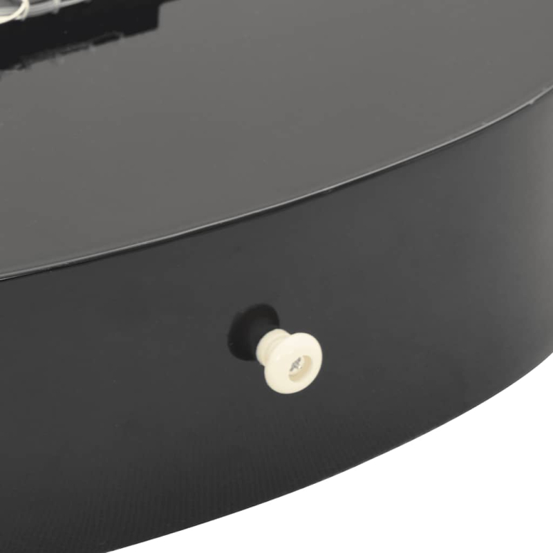 Klassikgitarre für Anfänger und Kinder Schwarz 1/2 34