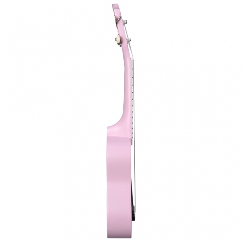 Sopran-Ukulele-Set mit Tasche für Kinder Rosa 21