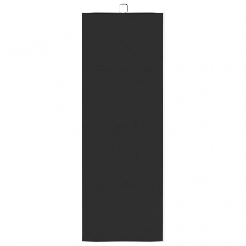 Hängeaufbewahrung für Schränke 2 Stk. mit 4 Fächern Stoff