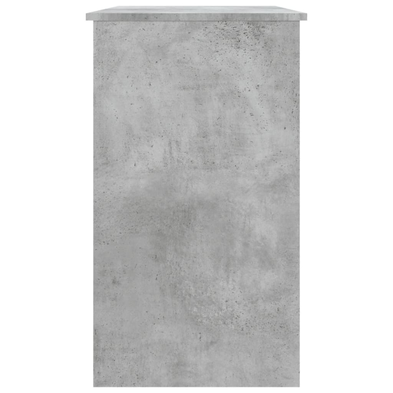 Schreibtisch Betongrau 90x45x76 cm Holzwerkstoff