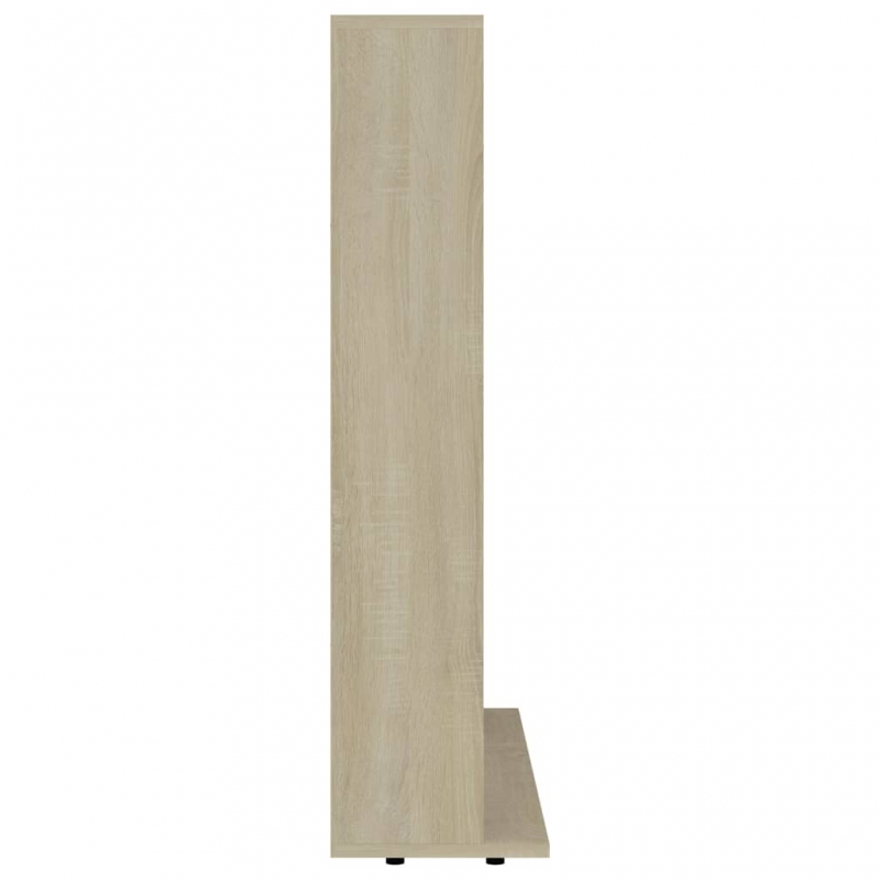 CD-Regal Sonoma-Eiche 100x23x89,5 cm Holzwerkstoff