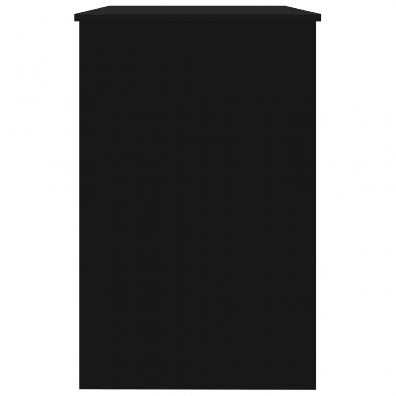 Schreibtisch Schwarz 100x50x76 cm Holzwerkstoff