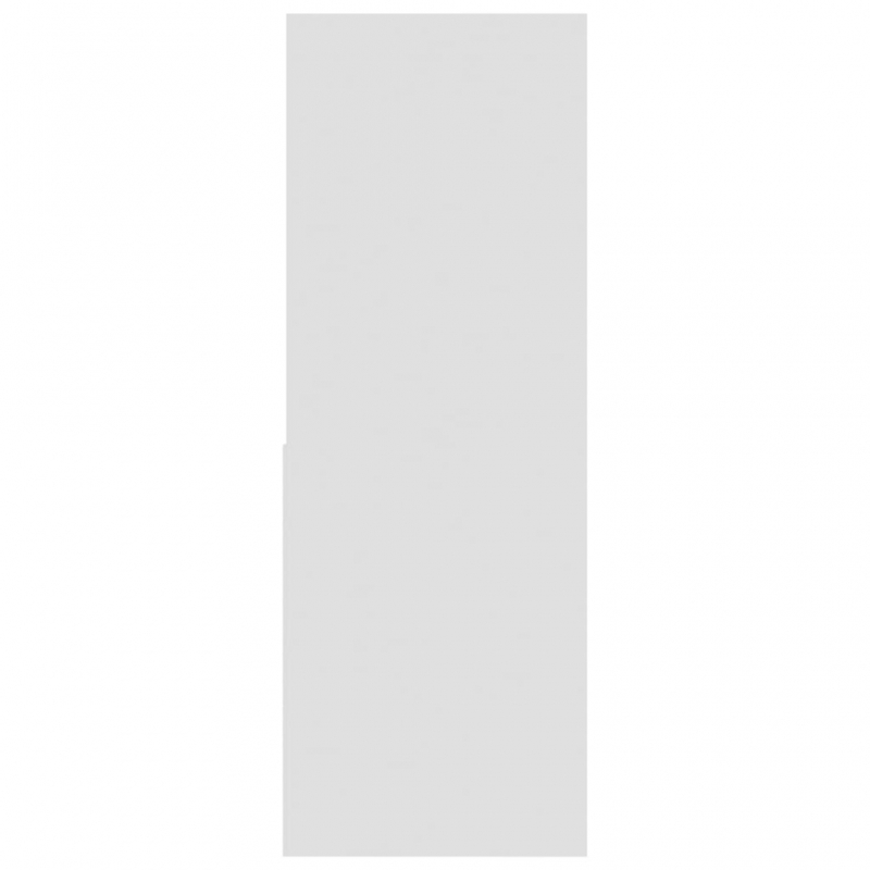 Bücherregal Weiß 67x24x161 cm Holzwerkstoff