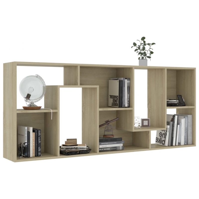 Bücherregal Sonoma-Eiche 67x24x161 cm Holzwerkstoff