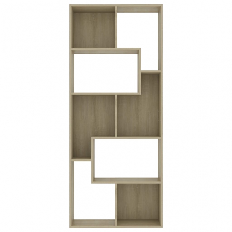 Bücherregal Sonoma-Eiche 67x24x161 cm Holzwerkstoff