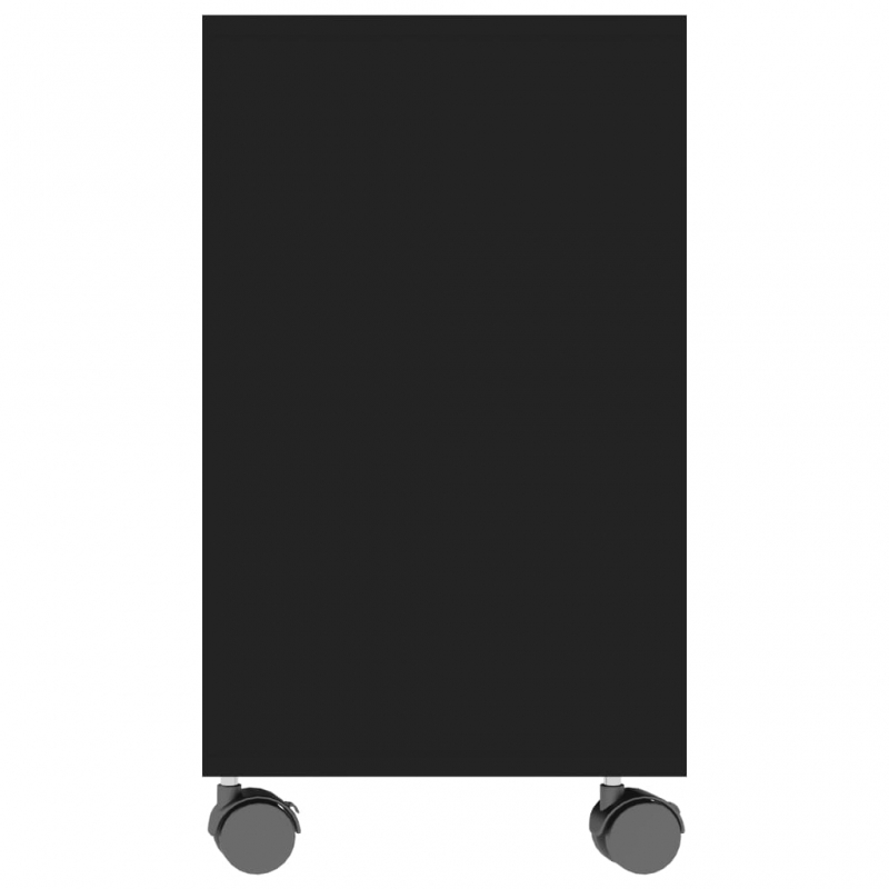 Beistelltisch Schwarz 70x35x55 cm Holzwerkstoff