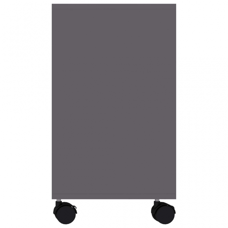 Beistelltisch Grau 70x35x55 cm Holzwerkstoff