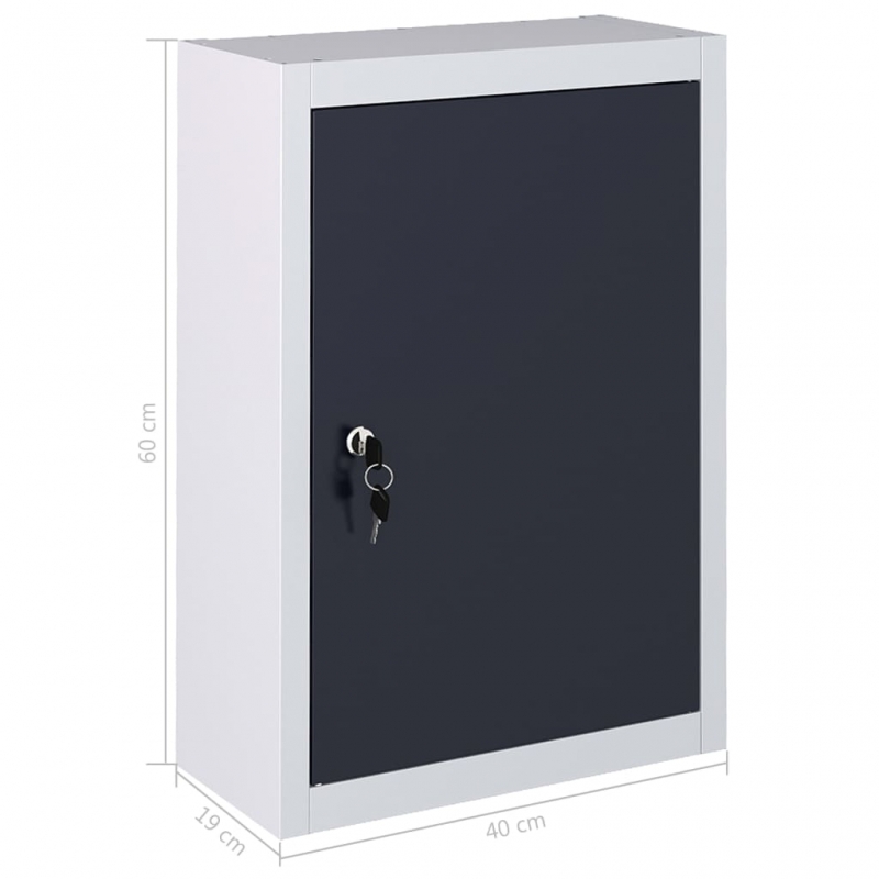 Werkbank mit 4 Werkzeugwänden und 2 Wandschränken