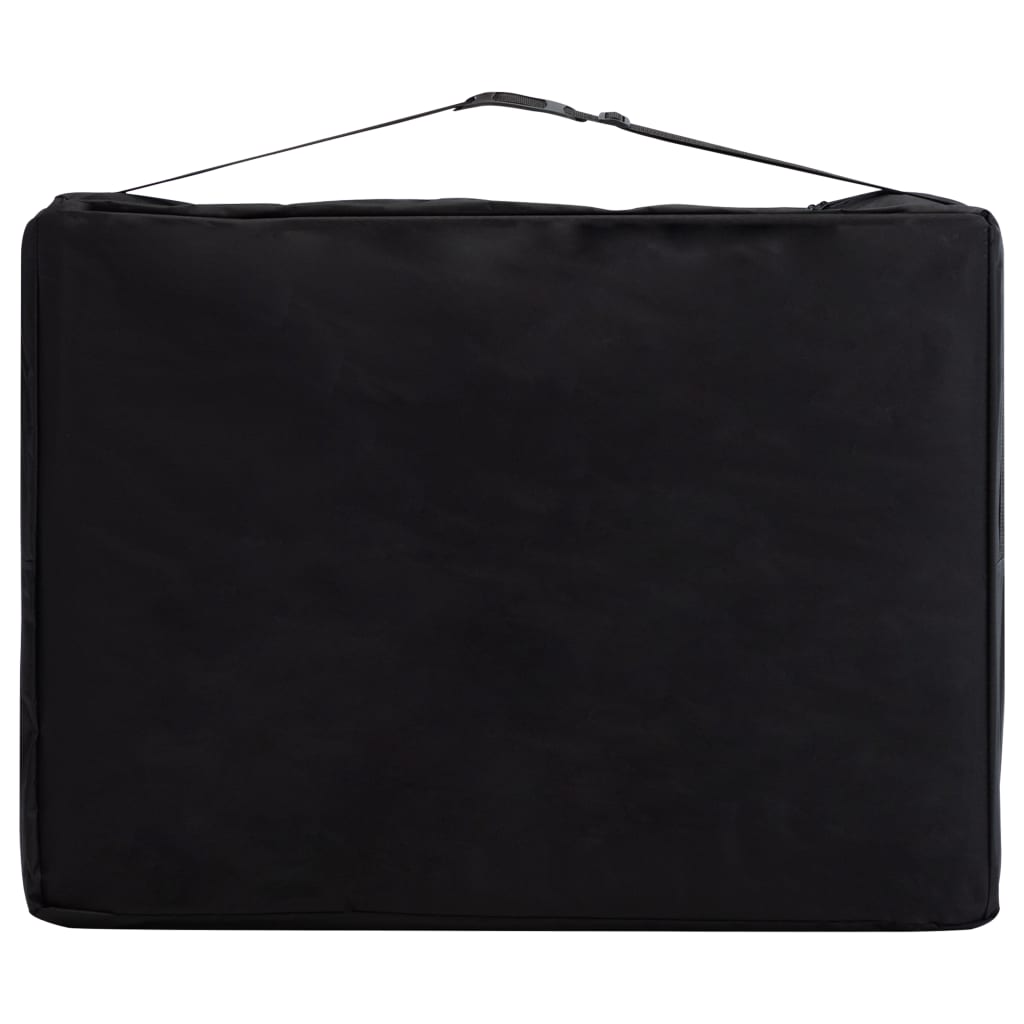 Massageliege Klappbar 2-Zonen mit Aluminiumgestell Lila