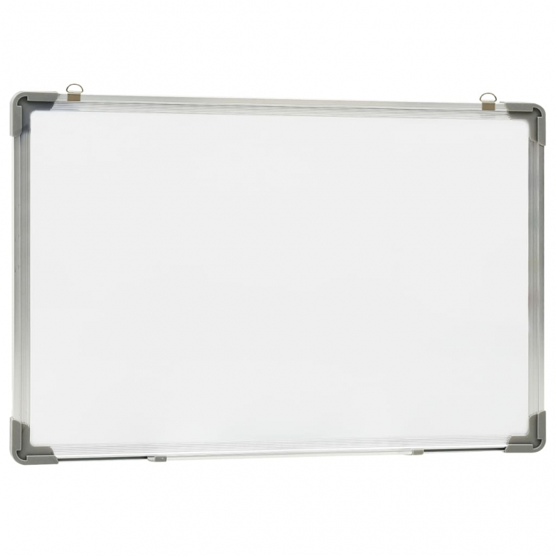 Magnetisches Whiteboard Weiß 60 x 40 cm Stahl