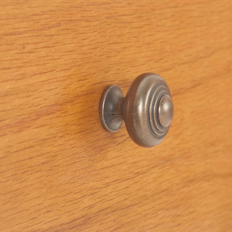 Küchenschrank 70x35x75 cm Massivholz Eiche