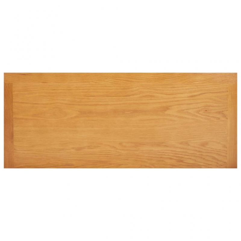 Schuhregal 90x37x45 cm Eiche Massivholz