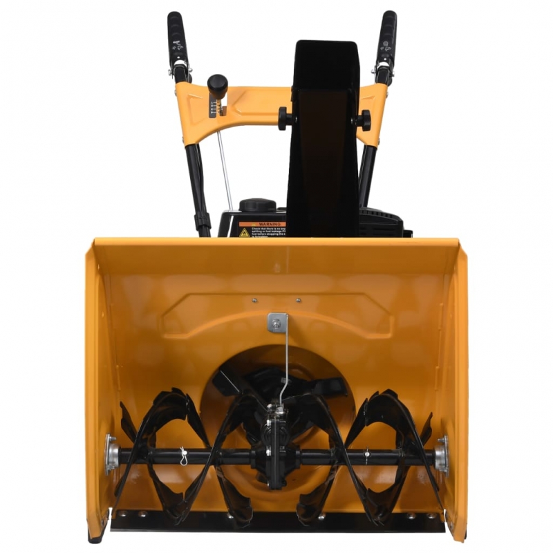 Schneefräse 6,5 PS Gelb und Schwarz