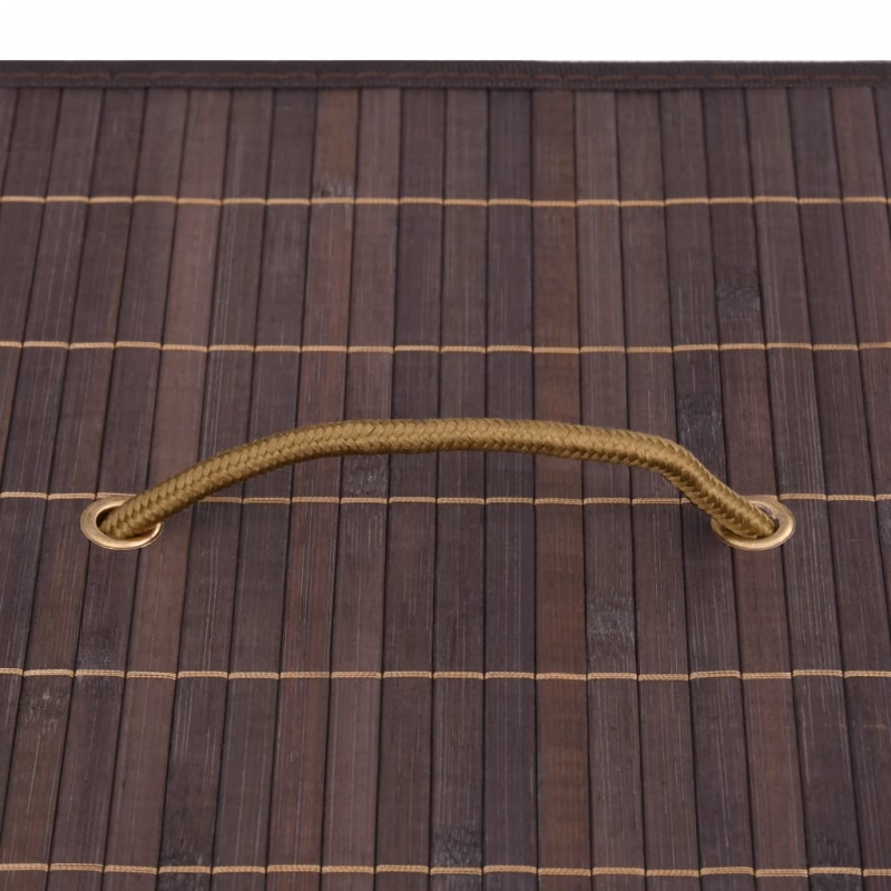 Bambus Aufbewahrungsboxen 4 Stk. Braun