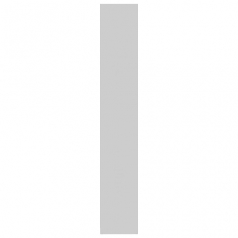 Badezimmerschrank Weiß 30x30x183,5 cm Holzwerkstoff