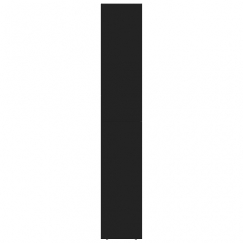 Bücherregal Schwarz 36x30x171 cm Holzwerkstoff