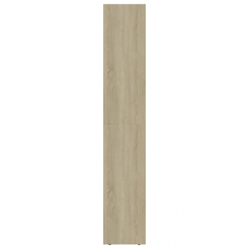 Bücherregal Sonoma-Eiche 36x30x171 cm Holzwerkstoff