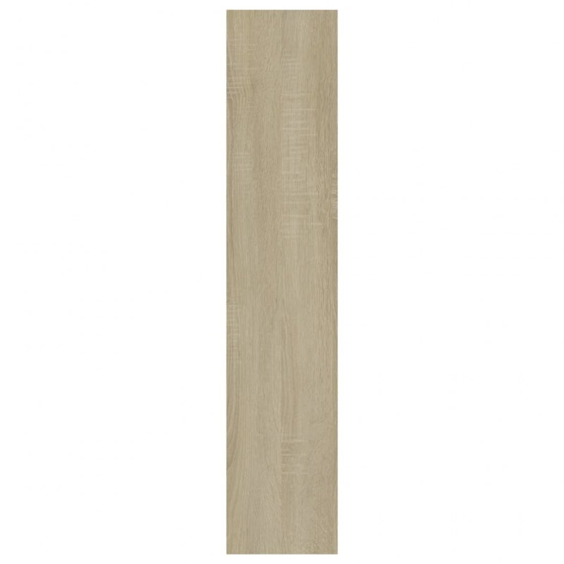 Wandregal Sonoma-Eiche 90x16x78 cm Holzwerkstoff