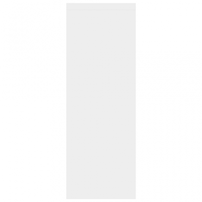 Wandregal Weiß 45,1x16x45,1 cm Holzwerkstoff