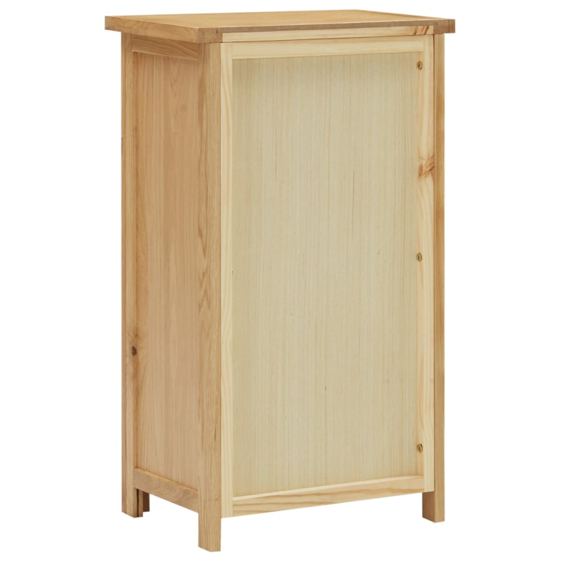 Schrank 45x32x85 cm Eiche Massivholz