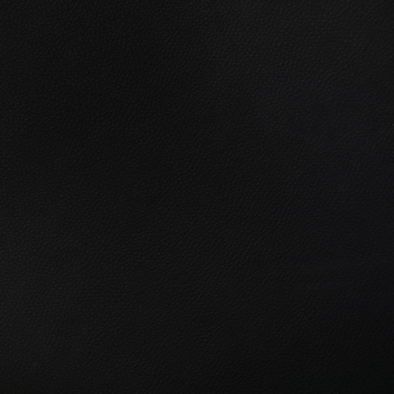 Drehbarer Bürostuhl Schwarz Bugholz und Kunstleder