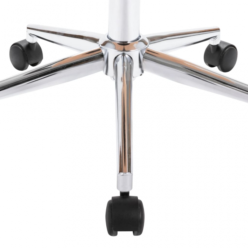 Drehbarer Bürostuhl Taupe Bugholz und Stoff