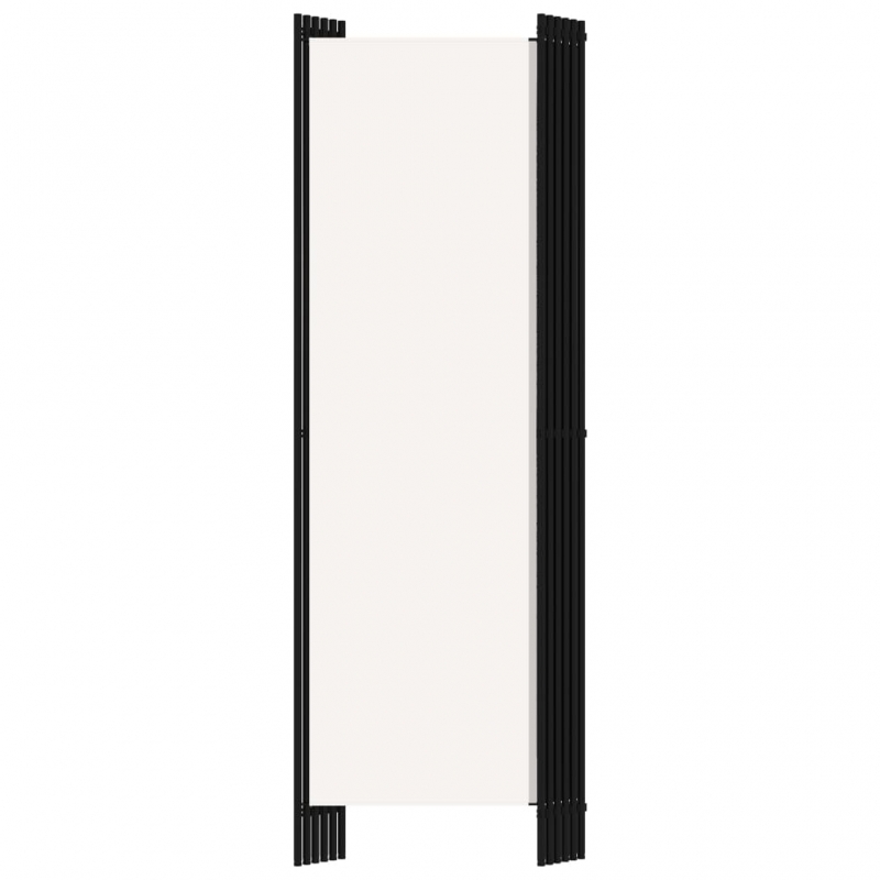 6-tlg. Raumteiler Weiß 300x180 cm