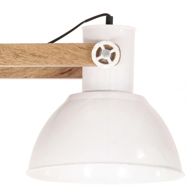 Hängelampe Industriestil 25 W Weiß 109 cm E27