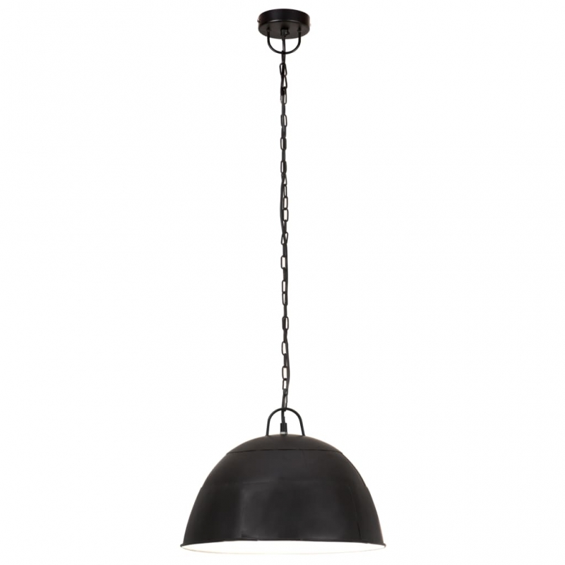 Hängelampe Vintage Industriestil 25 W Schwarz Rund 41 cm E27