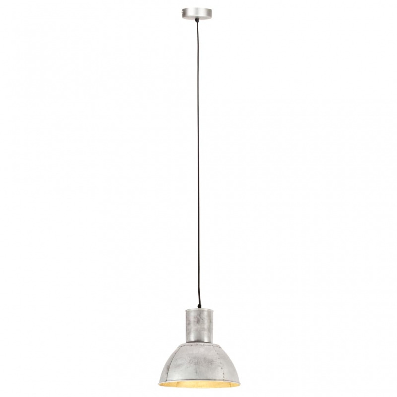 Hängelampe 25 W Silbern Rund 28,5 cm E27