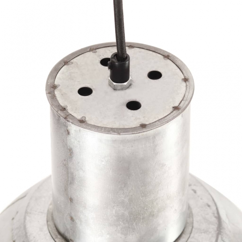 Hängelampe 25 W Silbern Rund 28,5 cm E27