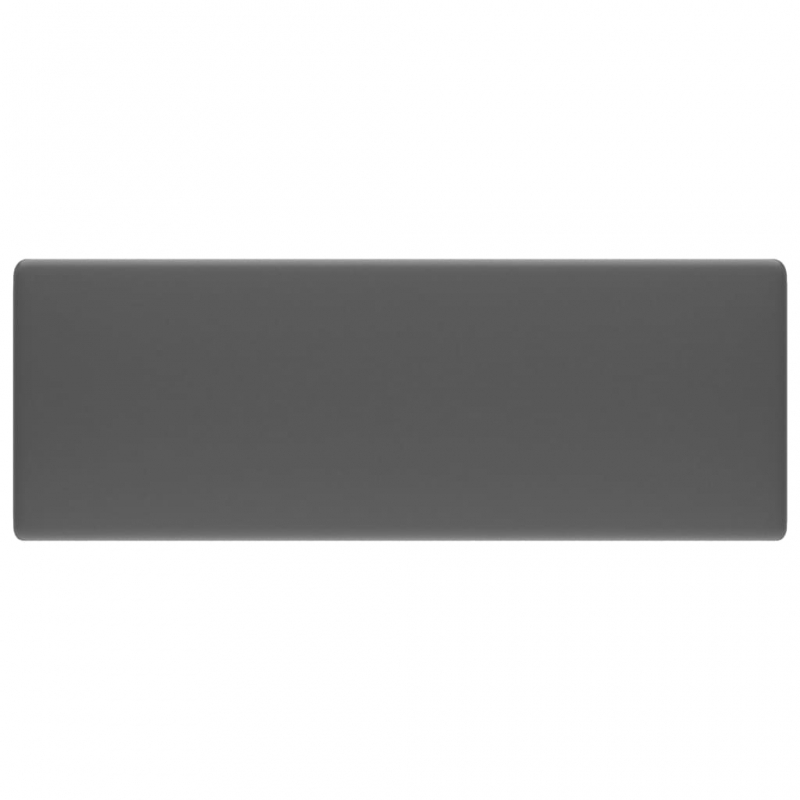 Luxus-Waschbecken Überlauf Quadratisch Matt Dunkelgrau 41x41 cm