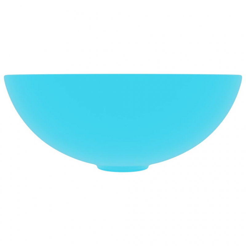 Waschbecken Keramik Hellgrün Rund