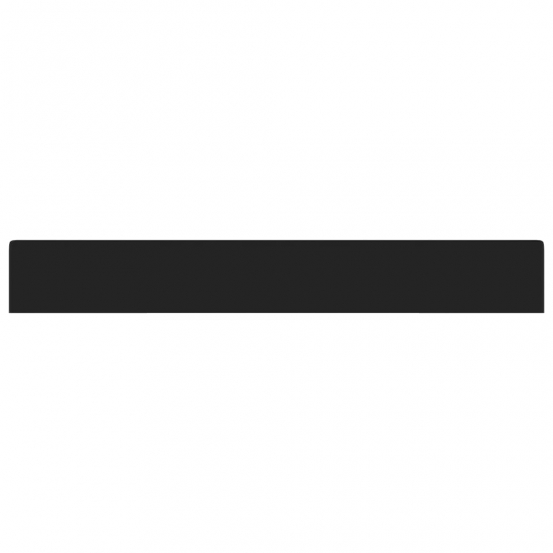 Luxus-Waschbecken mit Hahnloch Matt-Schwarz 60x46 cm Keramik