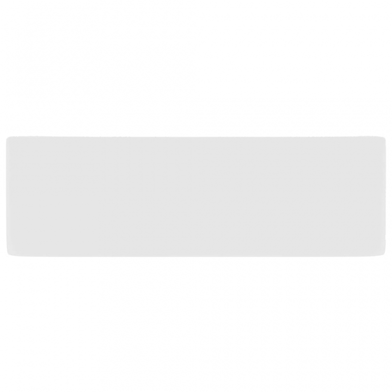 Luxus-Waschbecken Matt Weiß 41x30x12 cm Keramik