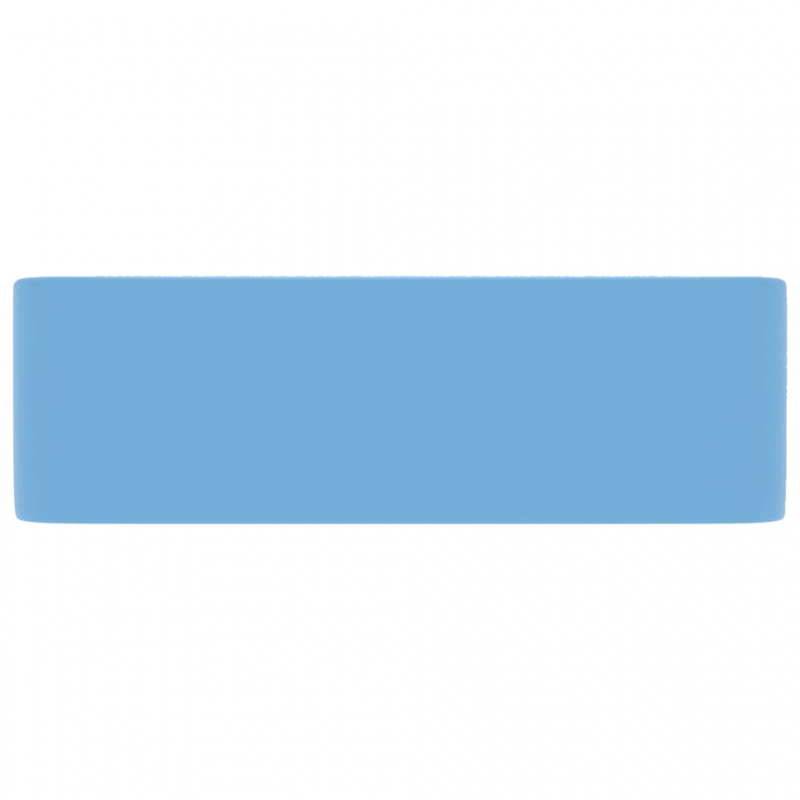 Luxus-Waschbecken Matt Hellblau 41x30x12 cm Keramik