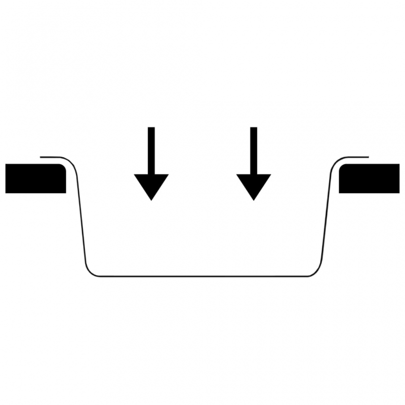 Küchenspüle mit Überlauf Doppelbecken Grau Granit