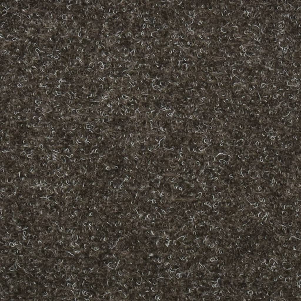 Selbstklebende Treppenmatten 15 Stk. Anthrazit 65x21x4 cm