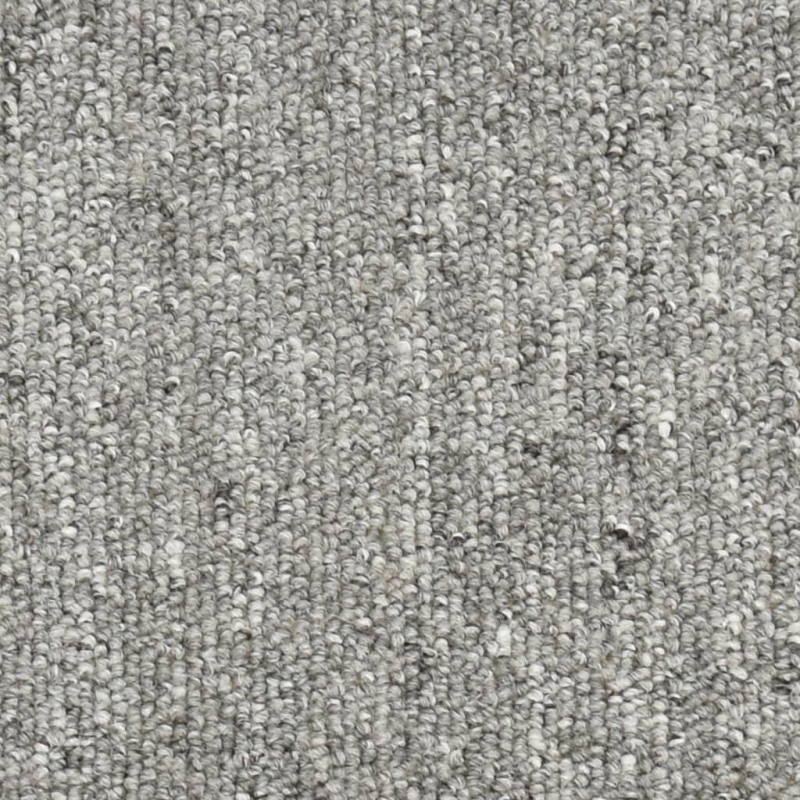 Treppenmatten 15 Stk. Hellgrau 65x24x4 cm