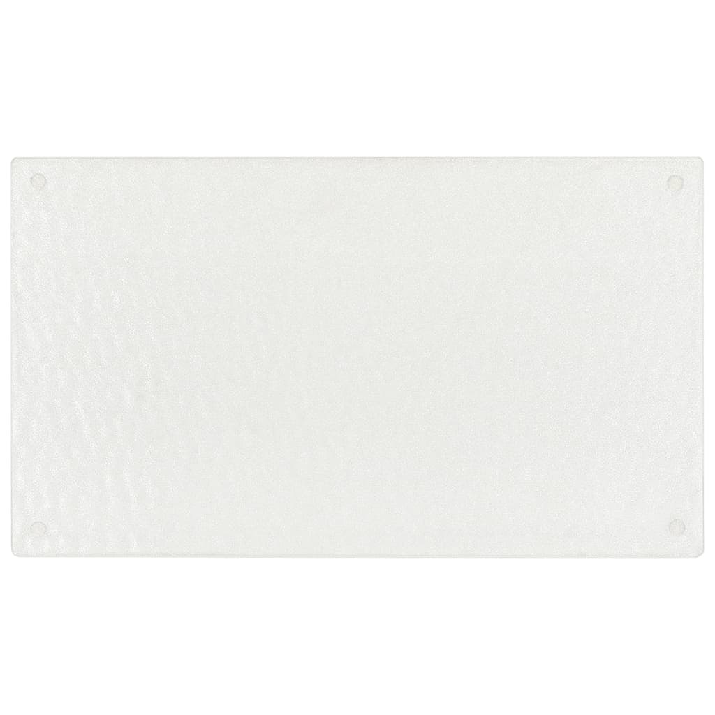 Schneidebretter 2 Stk. Transparent Blasenmuster Hartglas