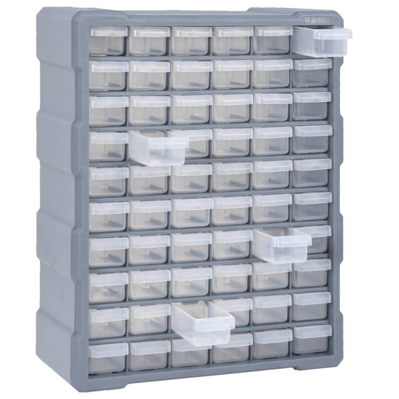 Multi-Schubladen-Organizer mit 60 Schubladen 38x16x47,5 cm