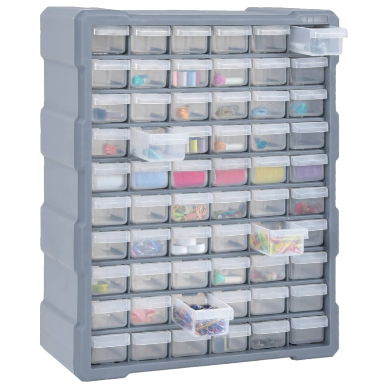 Multi-Schubladen-Organizer mit 60 Schubladen 38x16x47,5 cm